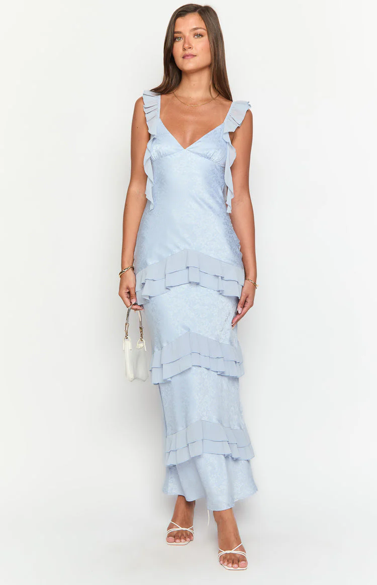 Leilani Blue Maxi Dress
