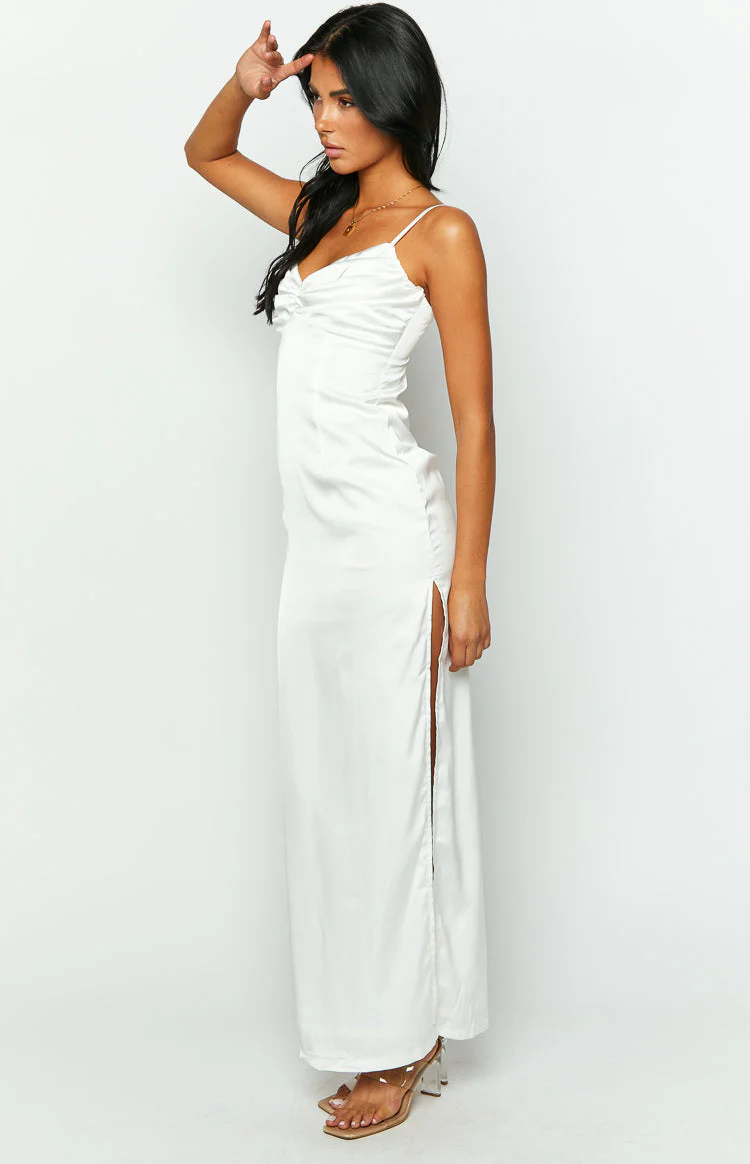 Honey Off White Maxi Dress