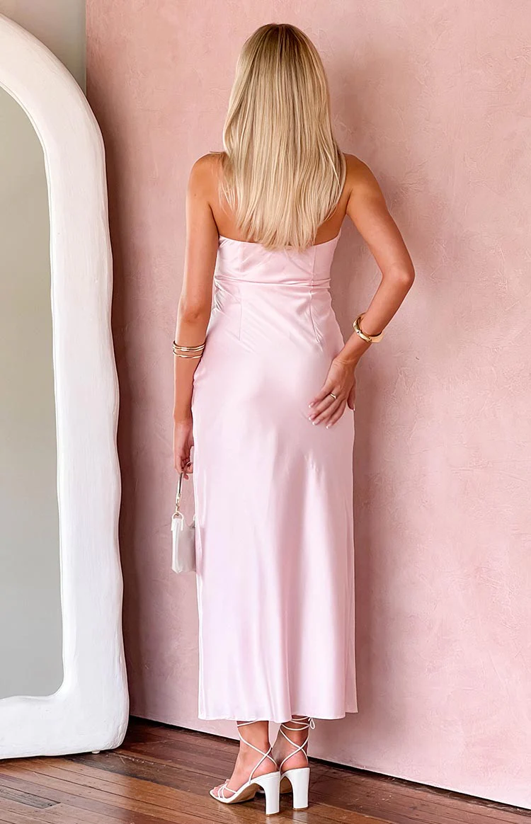 Gigi Pink Maxi Dress