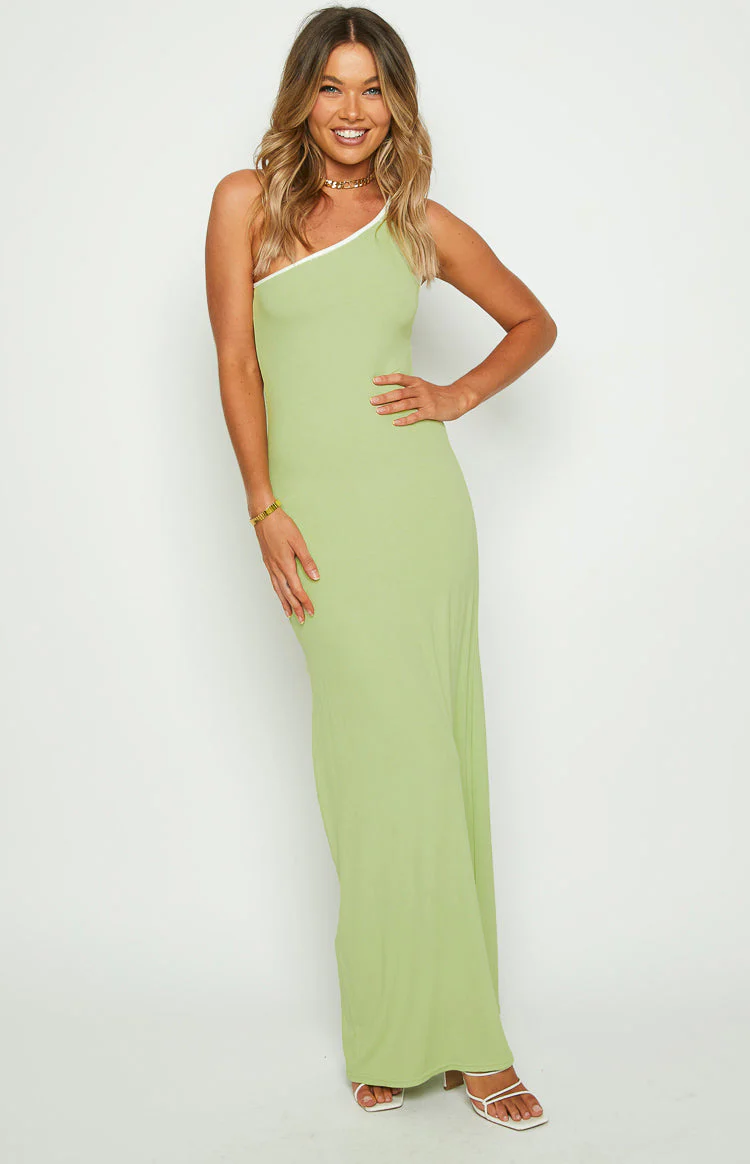 Reagan Green Maxi Dress