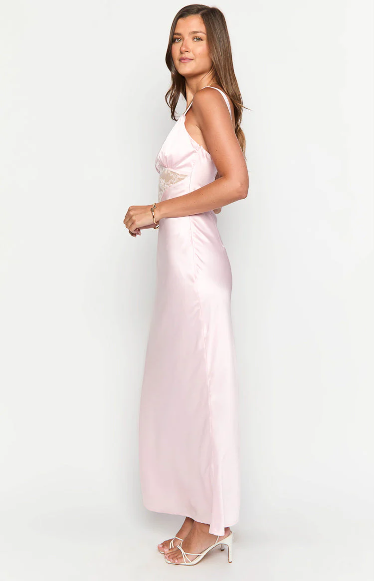 Nolan Light Pink Maxi Dress