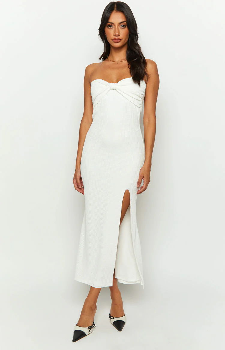 Otherside White Midi Dress