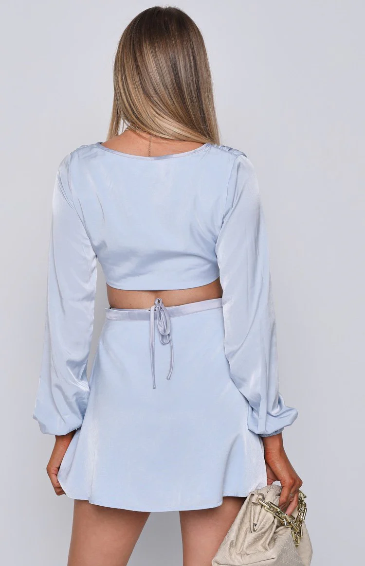 Jupiter Blue Mini Dress