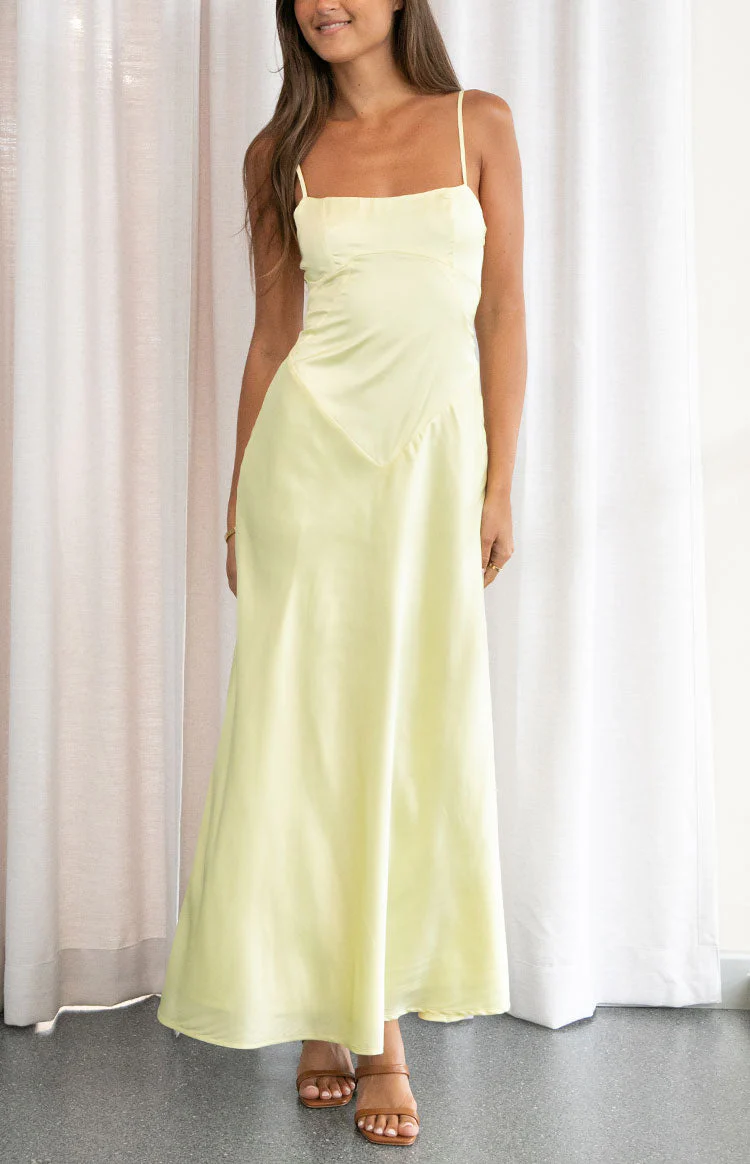 Joey Yellow Maxi Dress