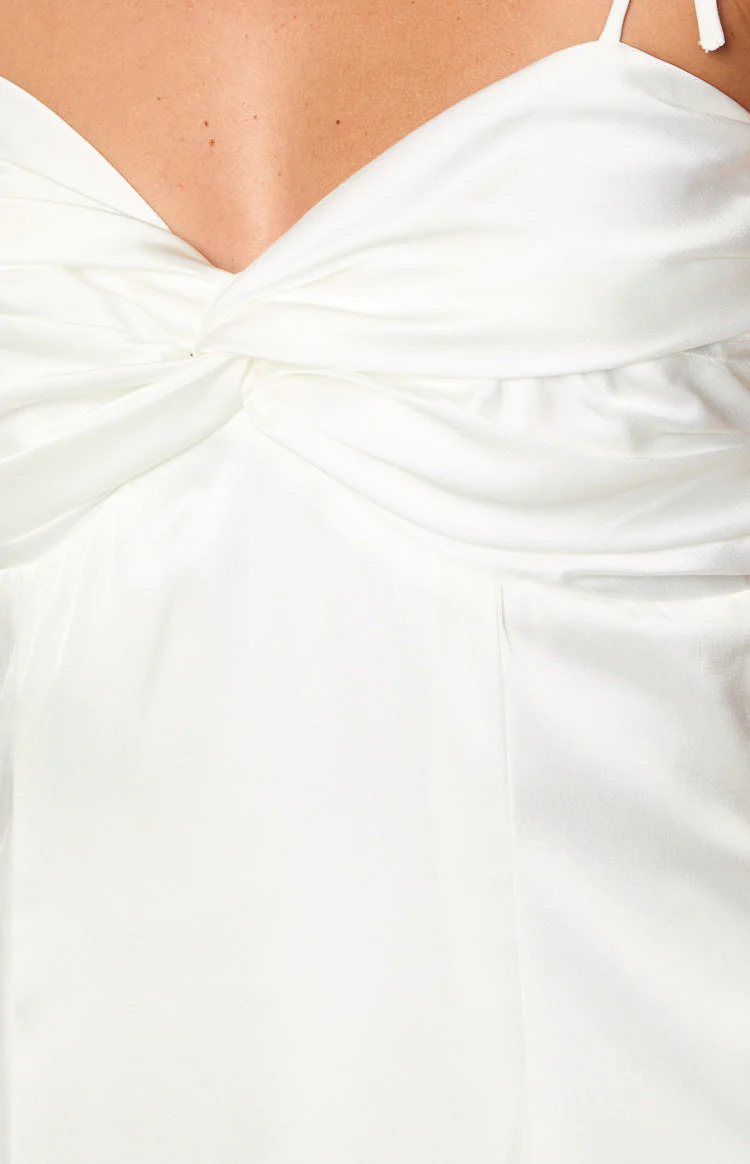 Fifi White Mini Dress