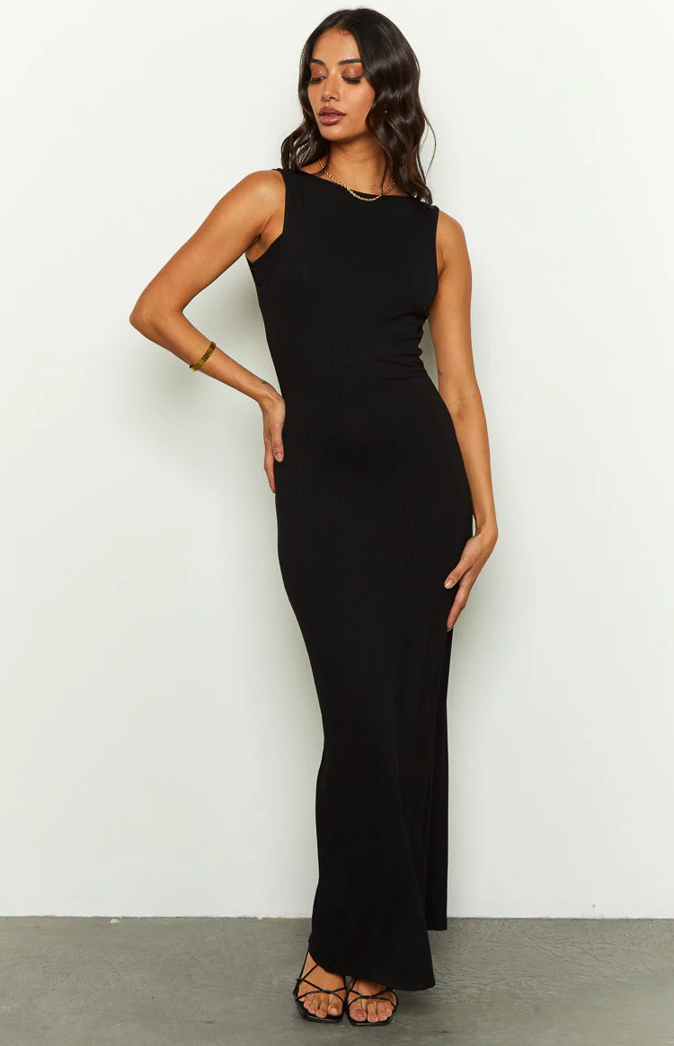 Kori Black Maxi Dress