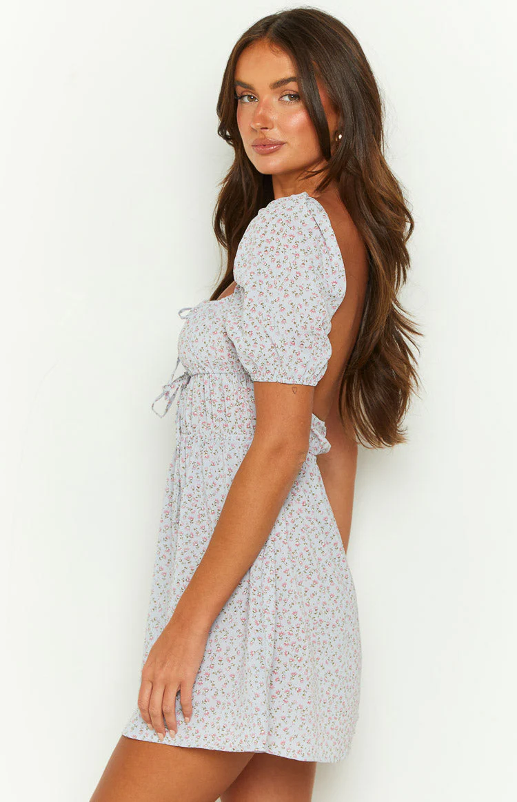 Malibu Nights Purple Mini Dress