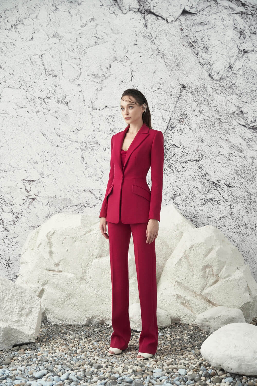 Cloarec Fitted Waist Blazer