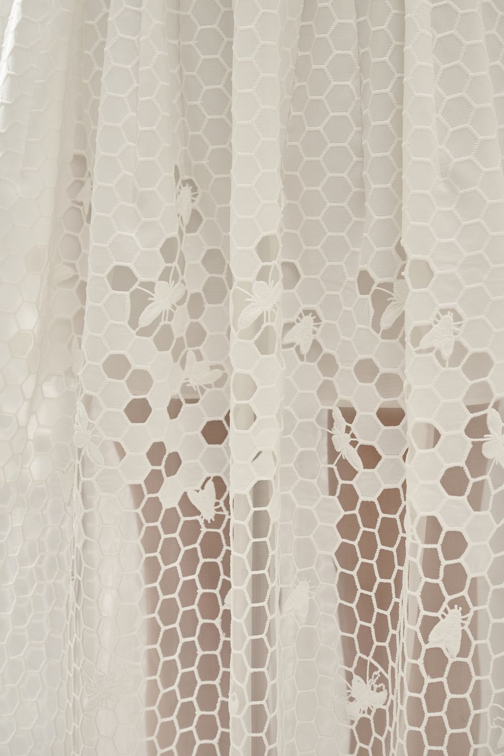 Kaylin Eirian Drop Waist Sleeveless Organza Set