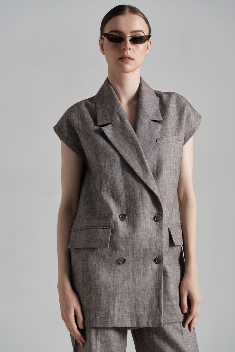 Lynn Short Sleeves Blazer