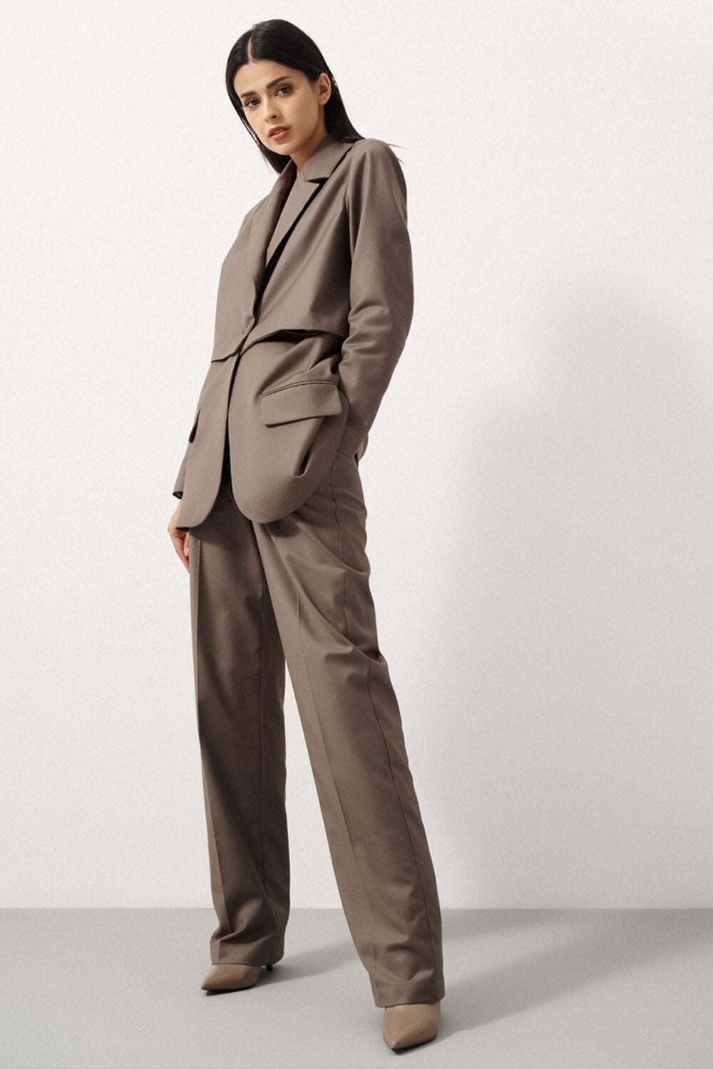 Neeson Peak Lapel Blazer