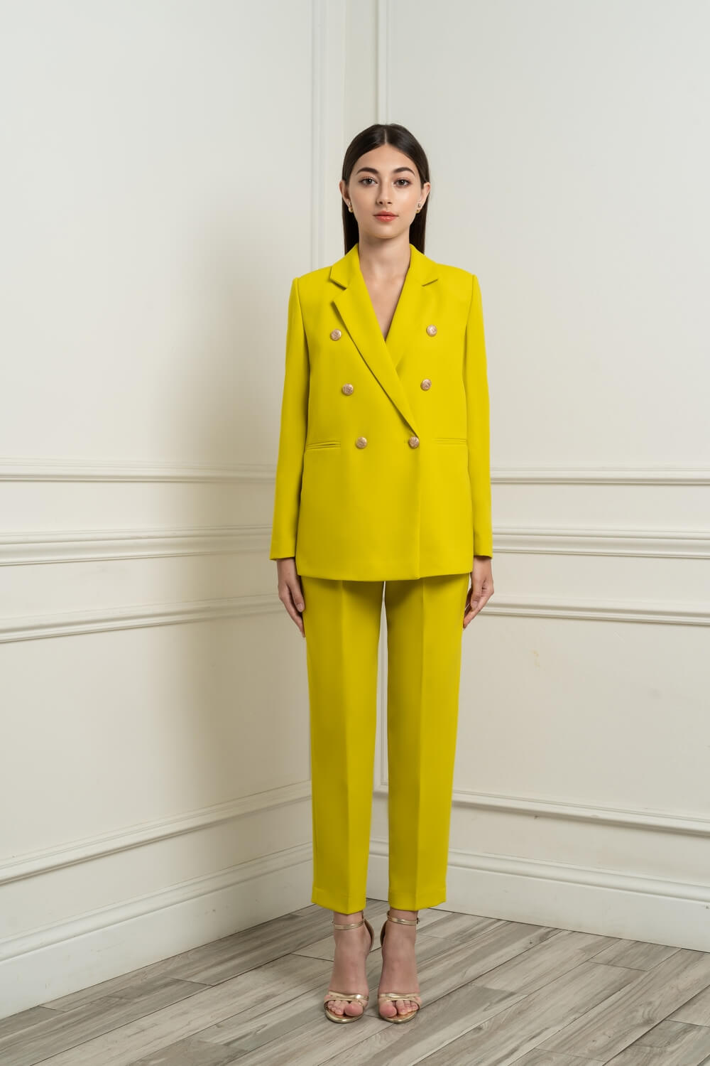 Leon Double-Breasted Blazer