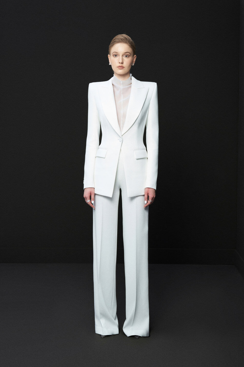 Mesch Peak Lapel Blazer