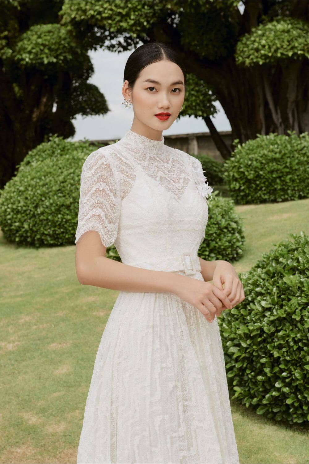 Roise Pleated Dress