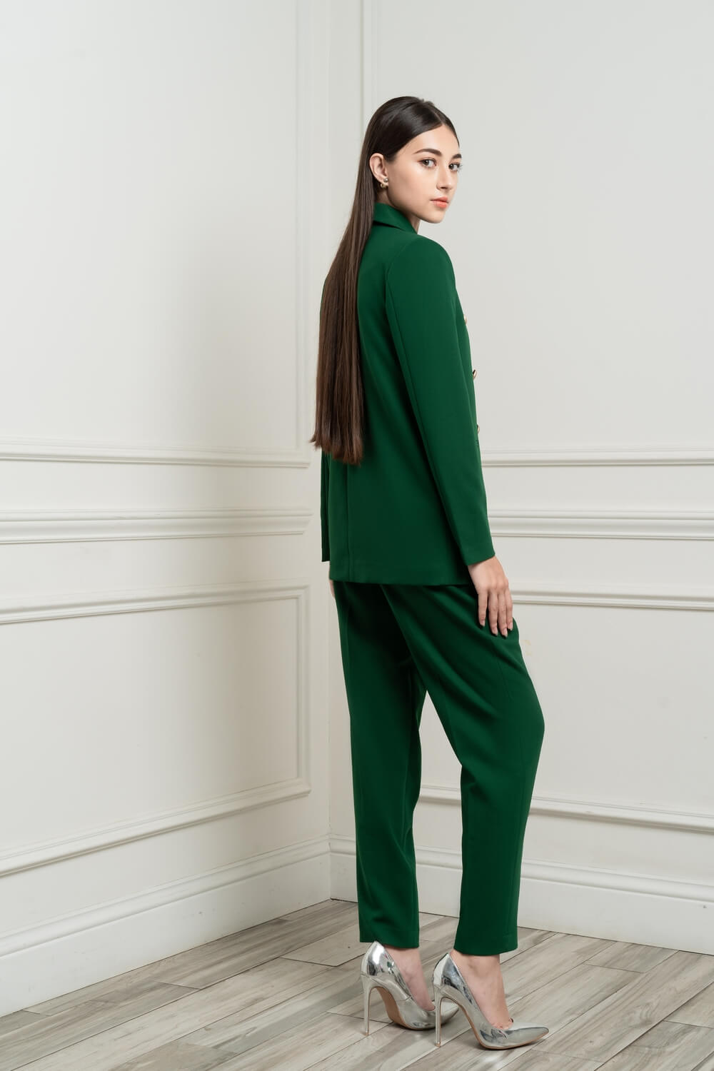 Leon Double-Breasted Blazer