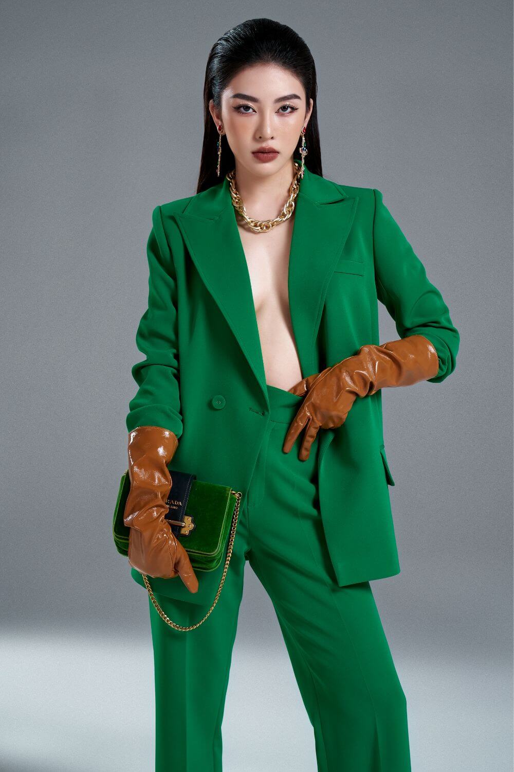 Karl Double-Breasted Blazer