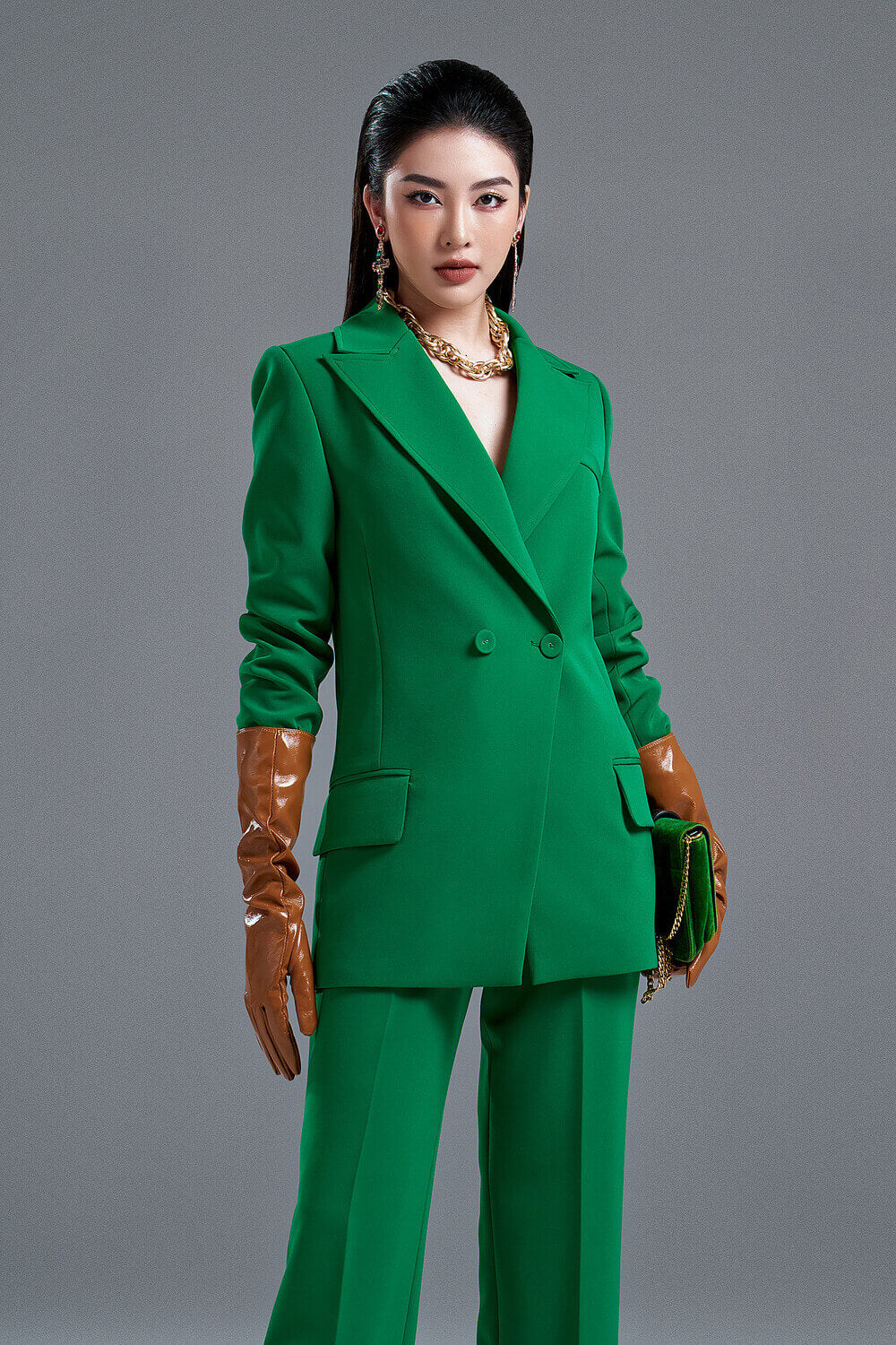 Karl Double-Breasted Blazer