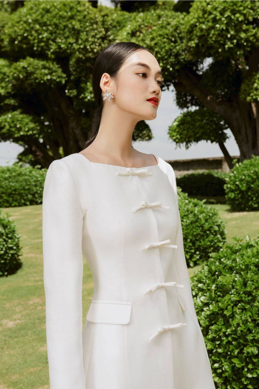 Willow Bowtie Line Dress