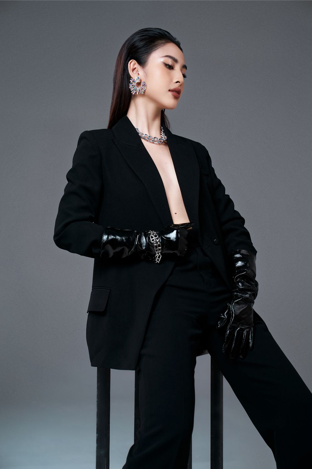 Karl Double-Breasted Blazer