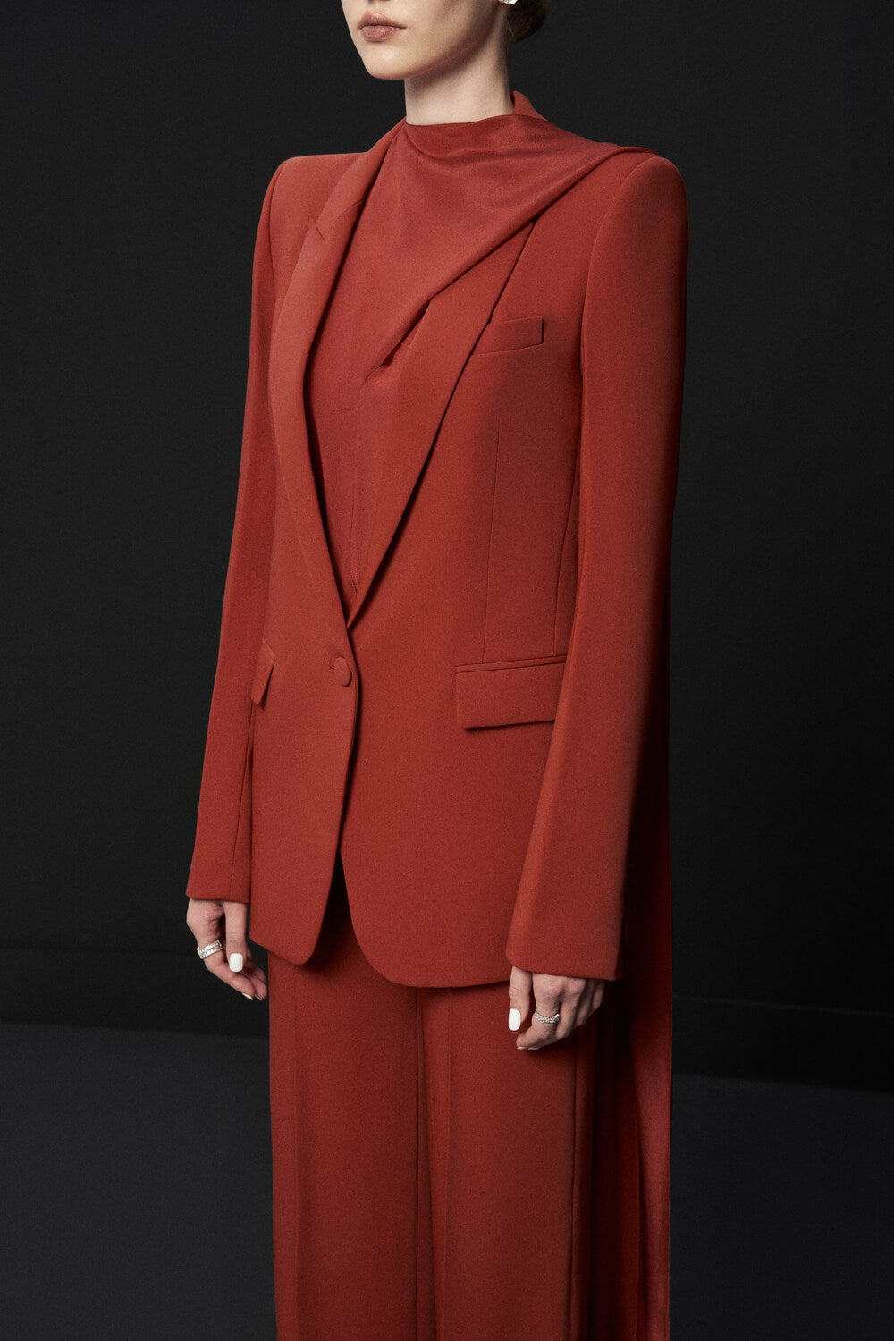 Martin Single-Button Blazer