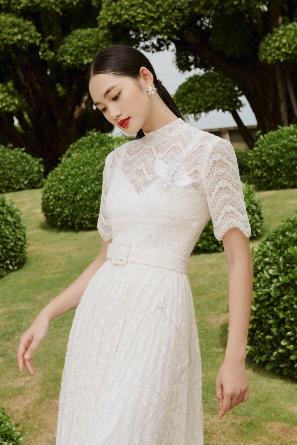 Roise Pleated Dress