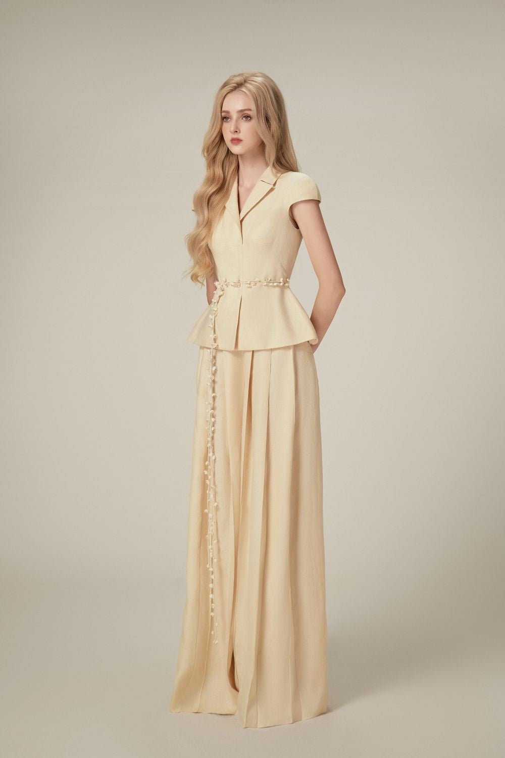 Linen Convallaria Blazer