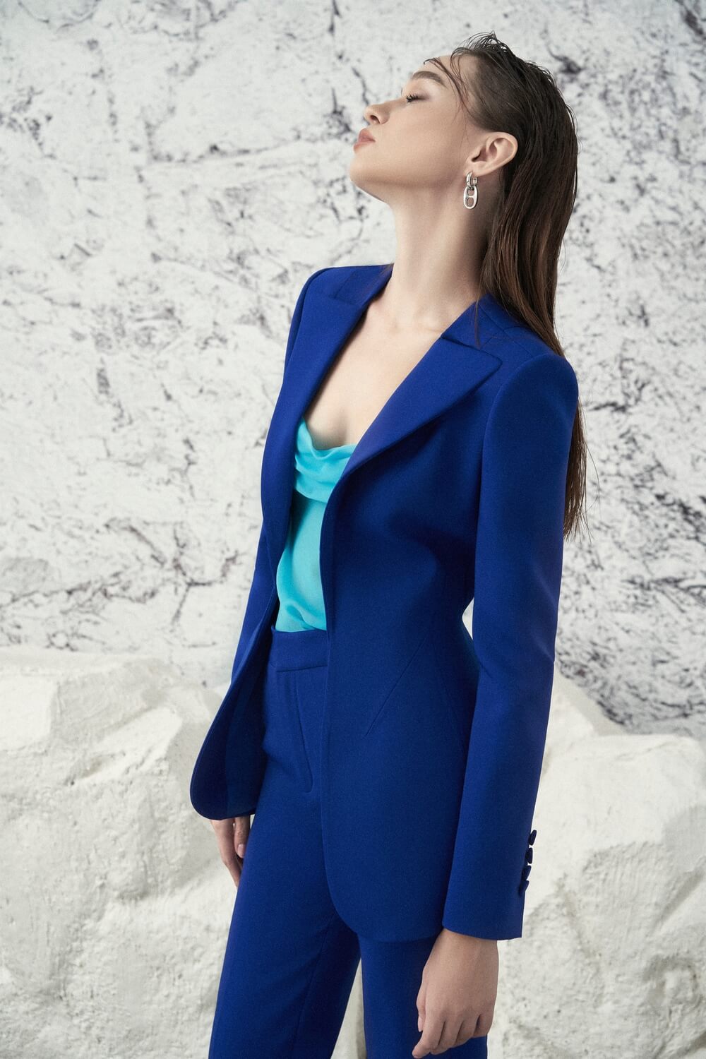 Yasmin Notched Lapel Blazer