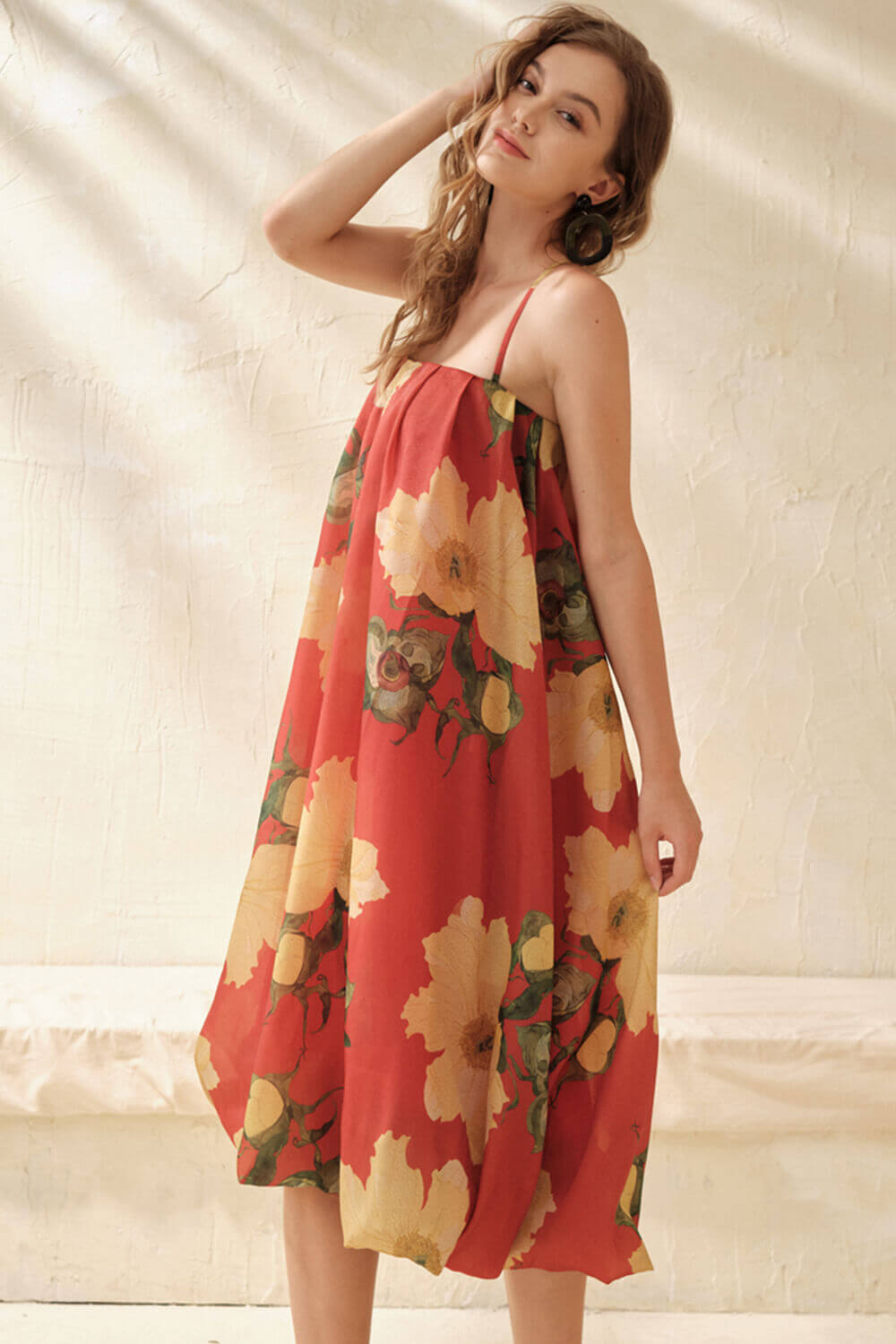 Floral Midi Dress