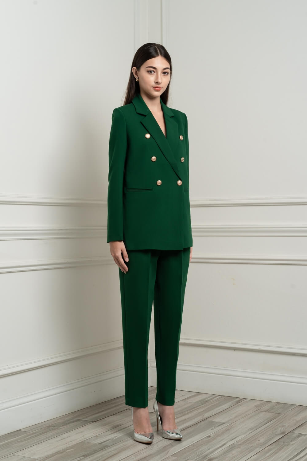 Leon Double-Breasted Blazer