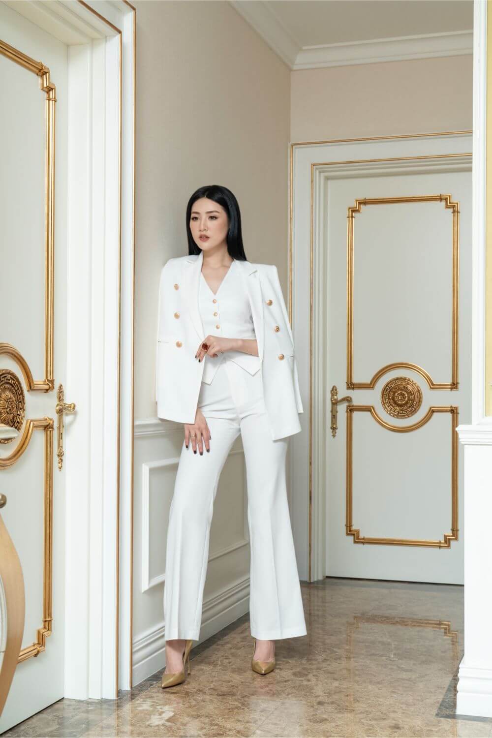 Greed Double-Breasted Blazer