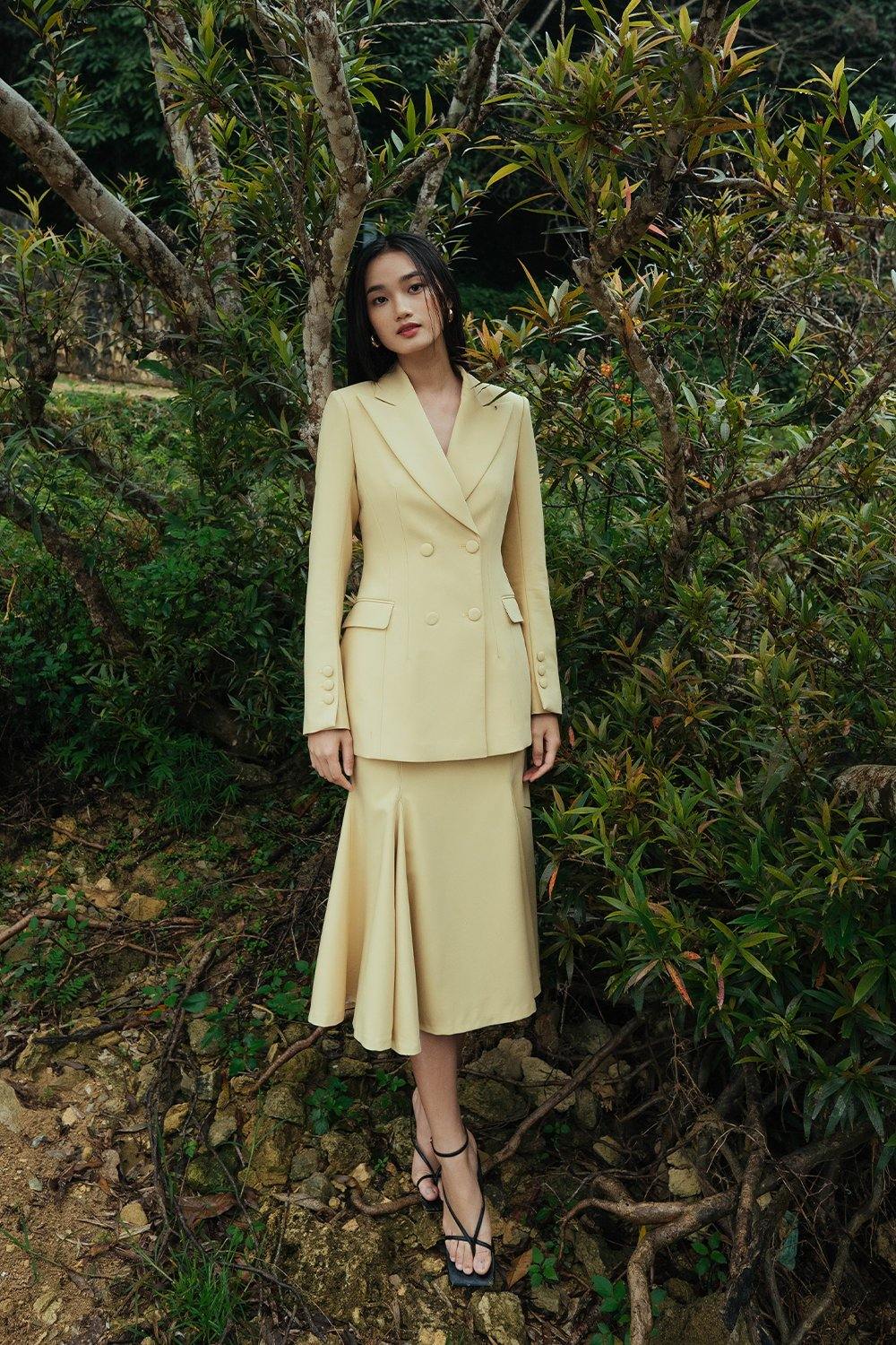 Airy Double Suit Jacket