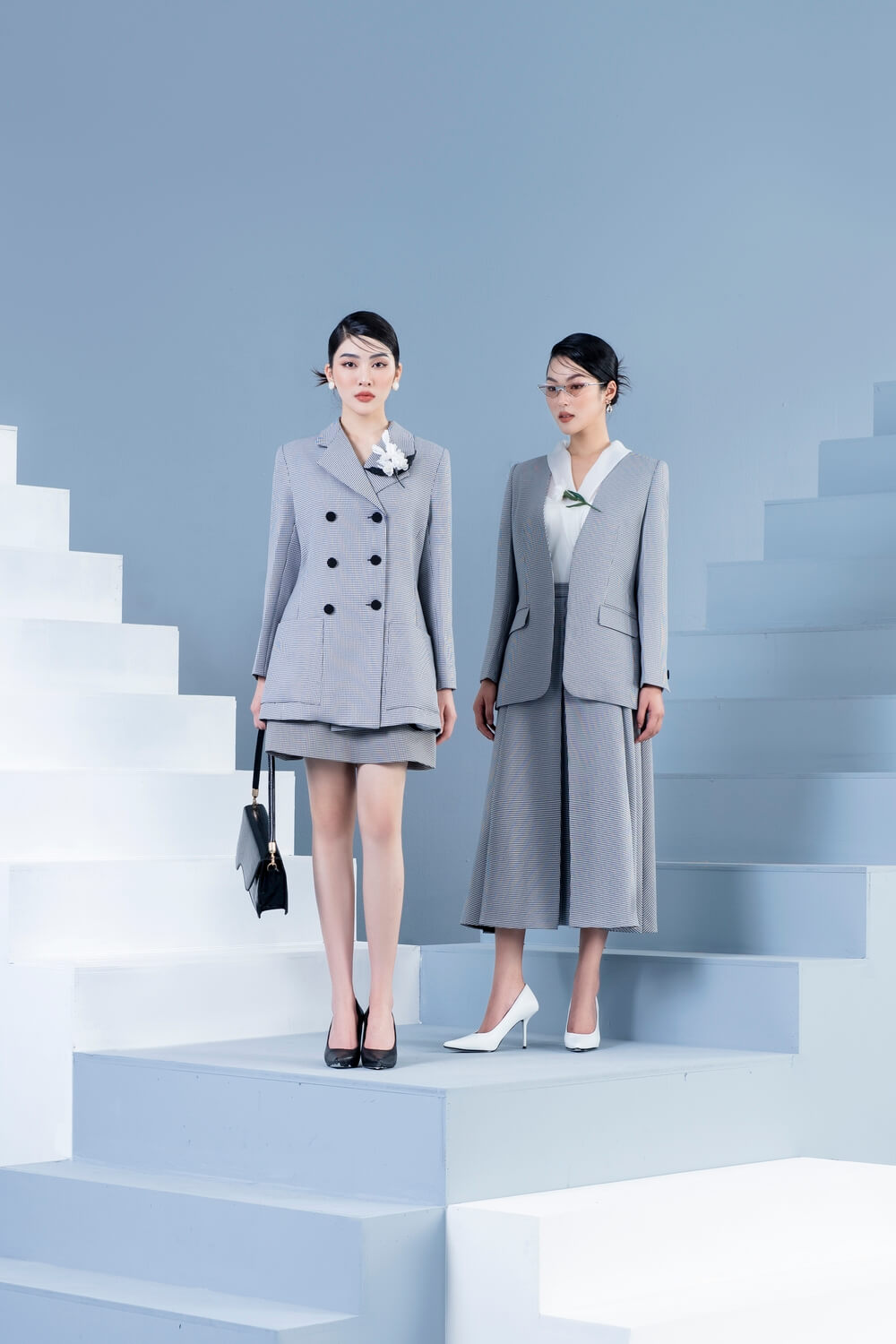 Xavia Collarless Blazer