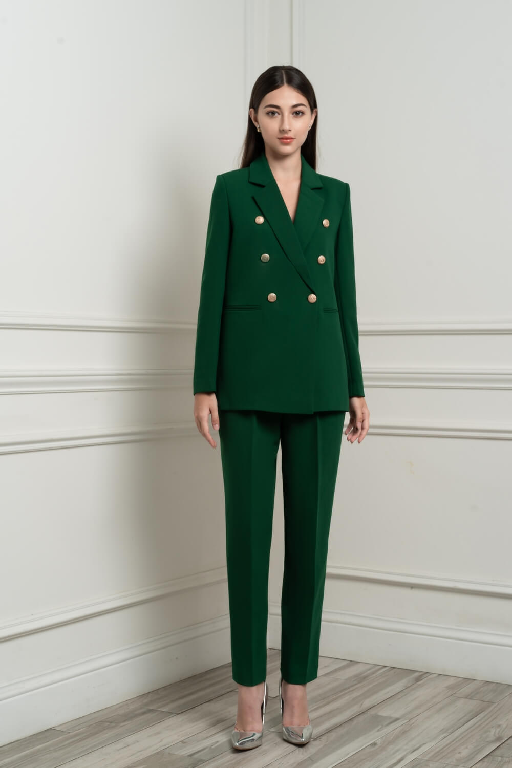 Leon Double-Breasted Blazer