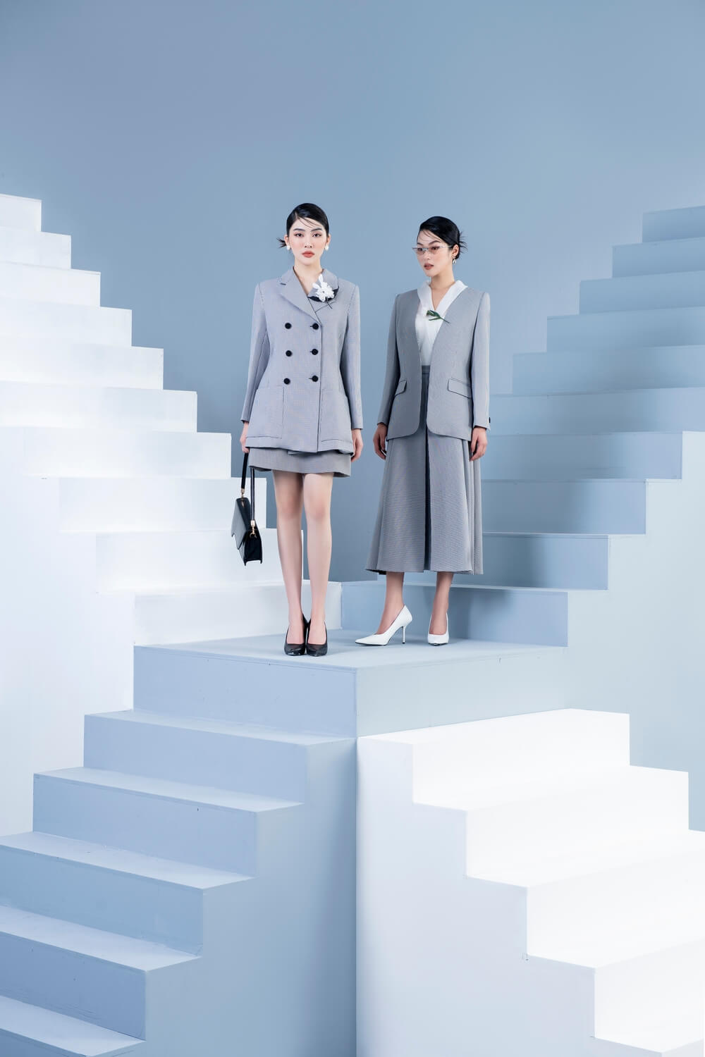 Xavia Collarless Blazer