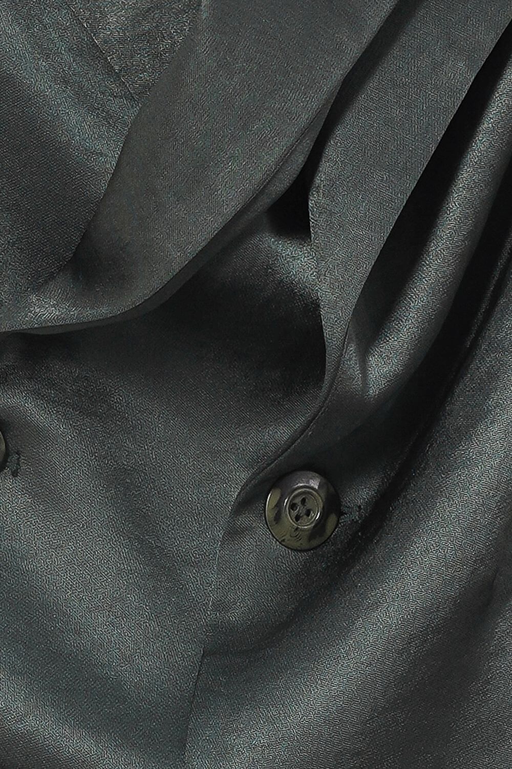 Arya Asymmetric Double Breasted Silk Blazer