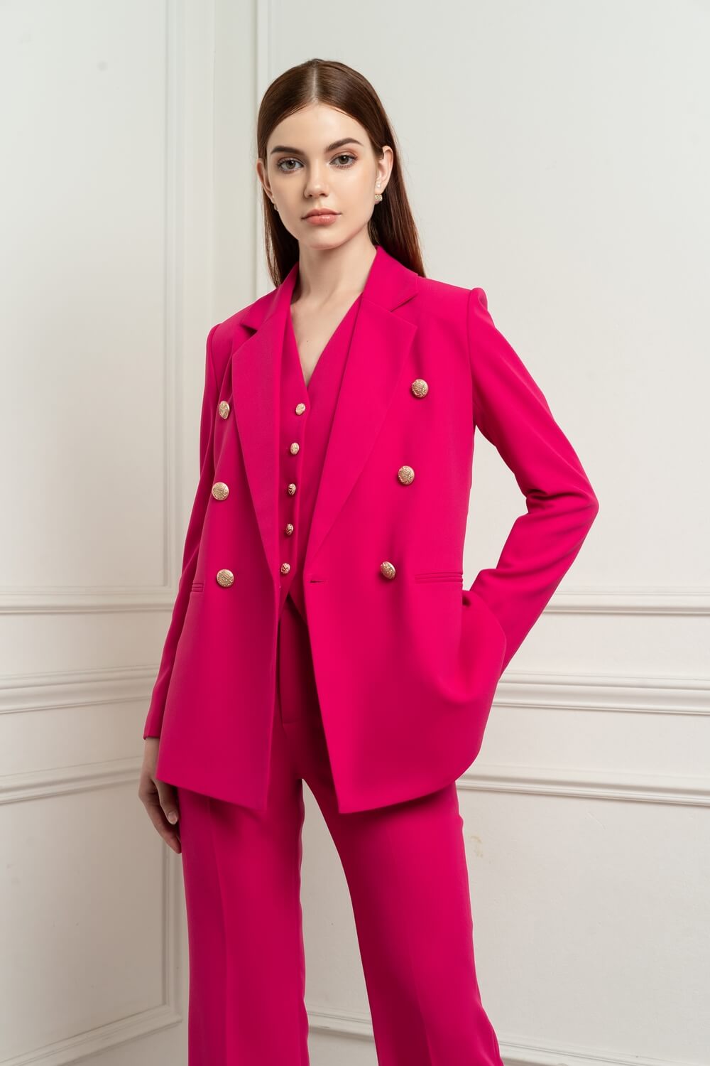 Ethel Notched Lapel Blazer