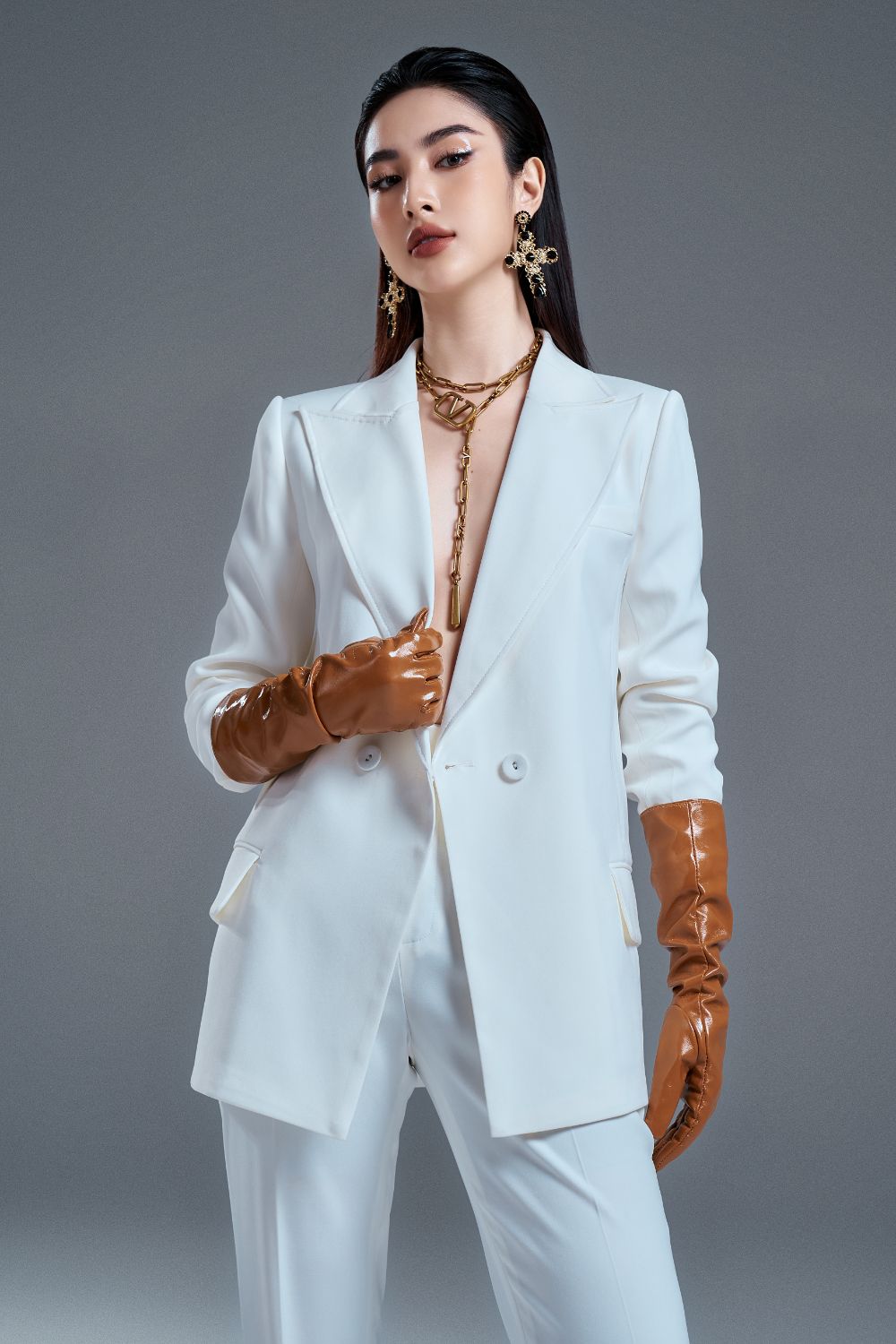 Karl Double-Breasted Blazer