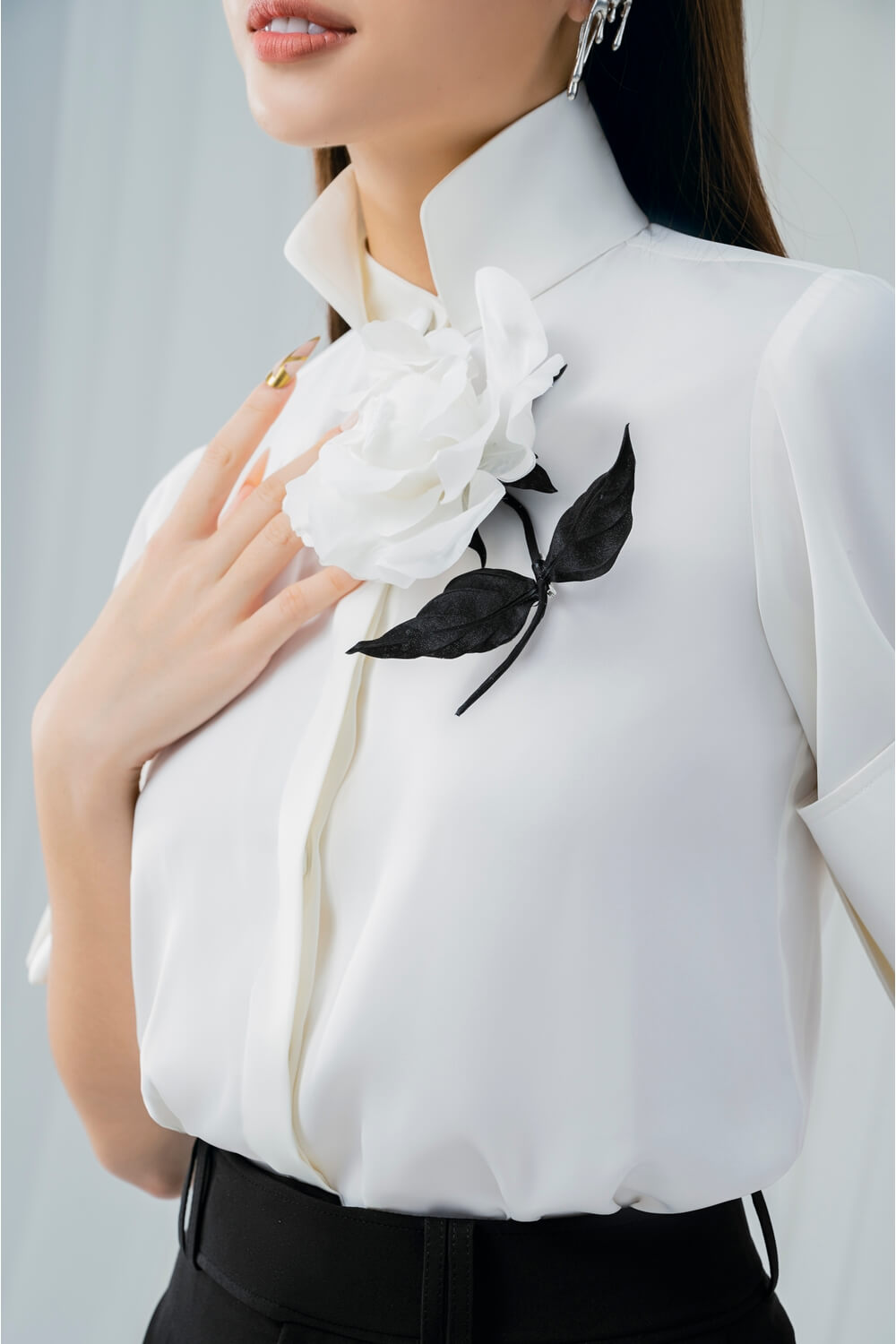 Ace Middle Sleeves Top