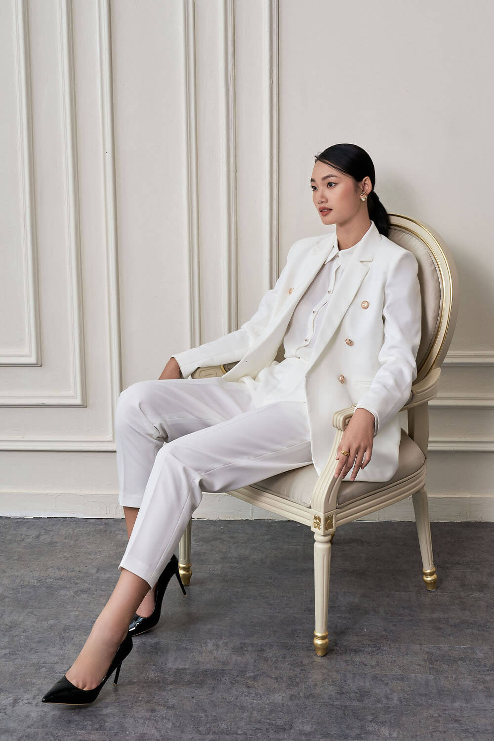 Greed Double-Breasted Blazer