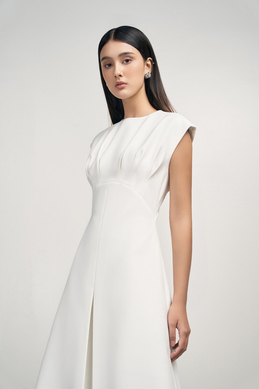 Himesh Front Slit Dress