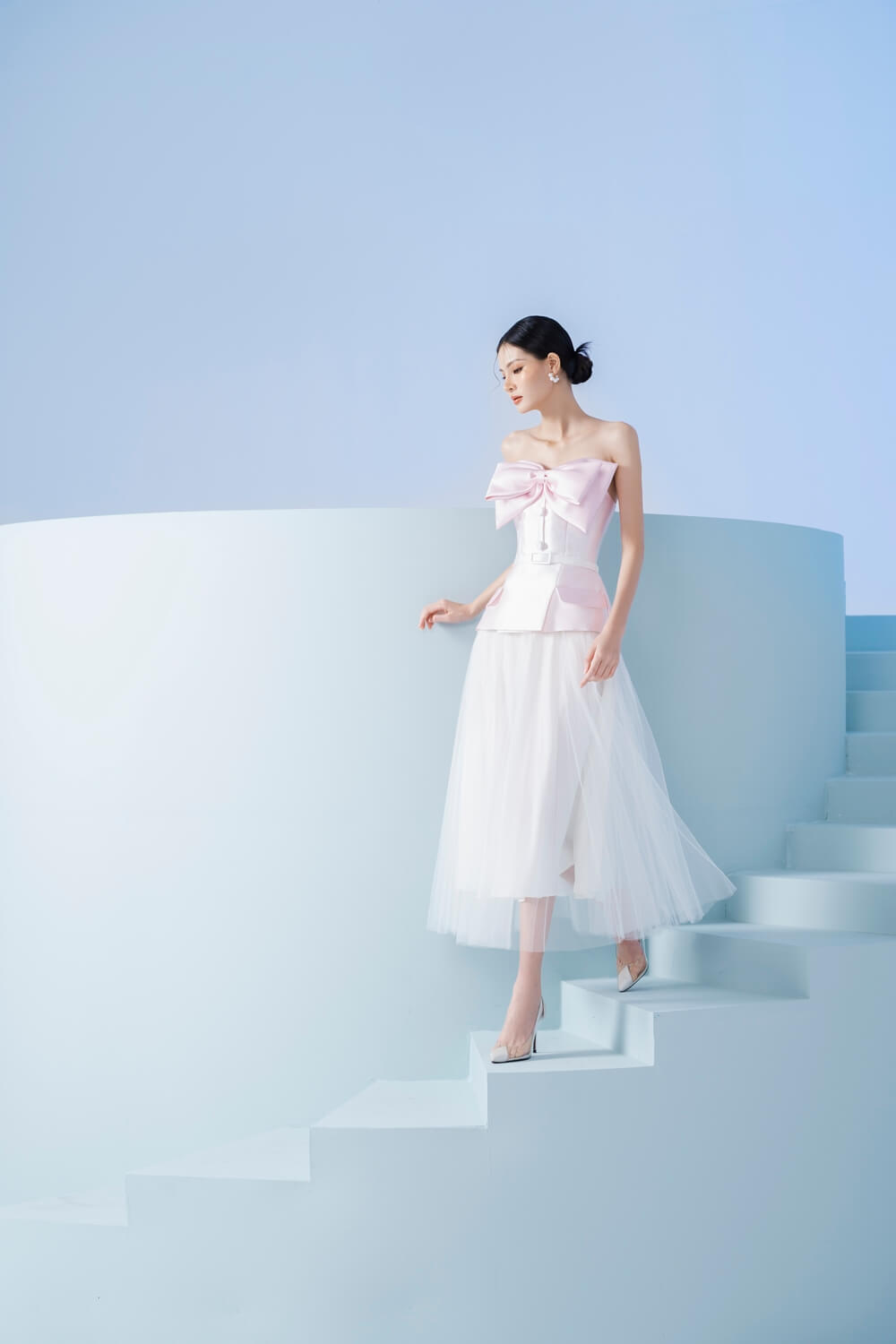 Pinkie Strapless Top