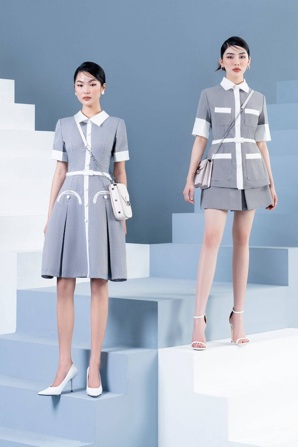 Chesse Checked Dress