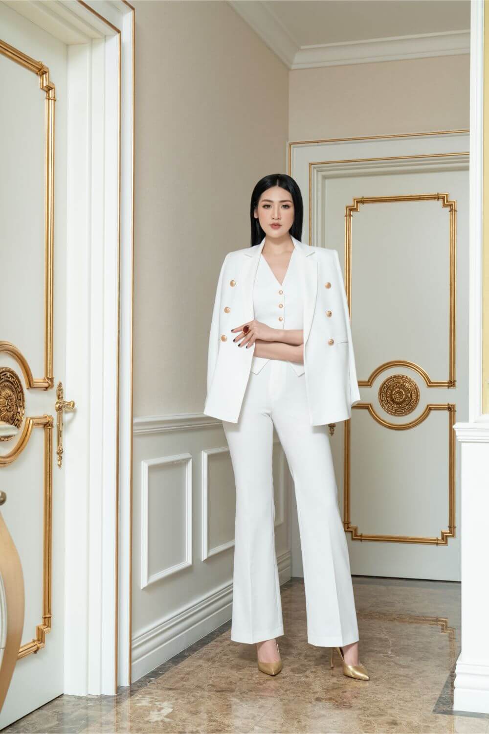 Greed Double-Breasted Blazer