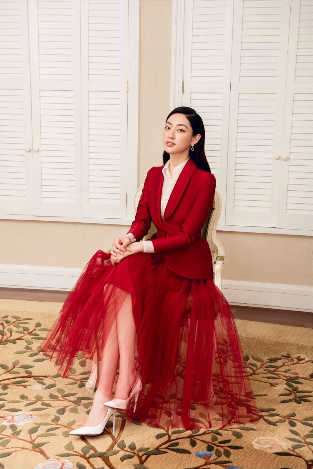 Gad Fitted Waist Blazer