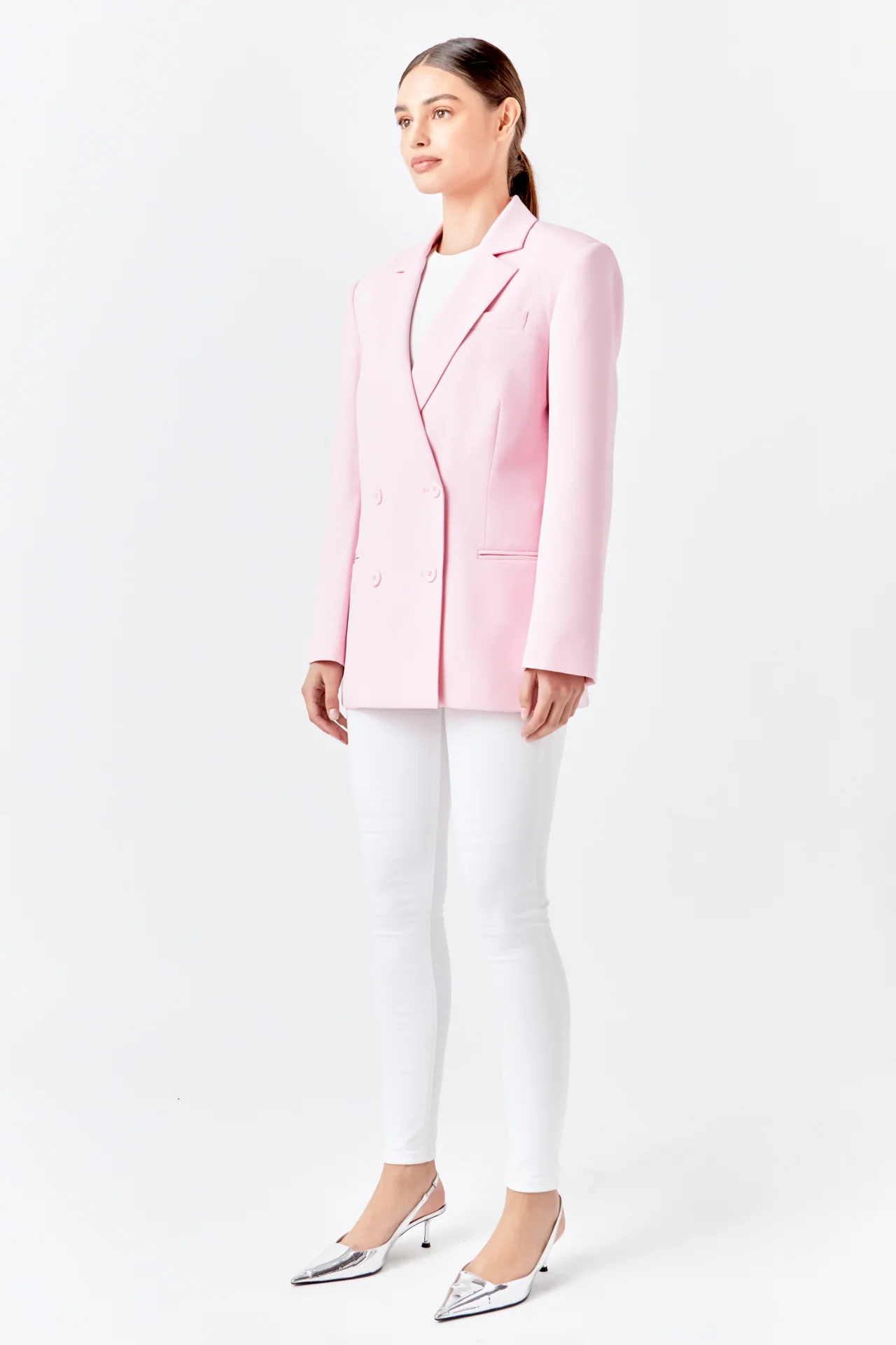 Double Breast Basic Blazer
