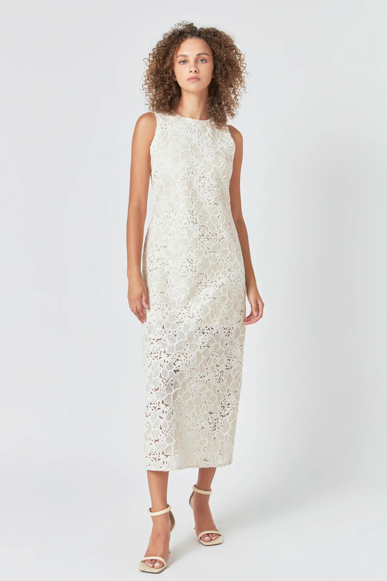 Textured Maxi Dress
