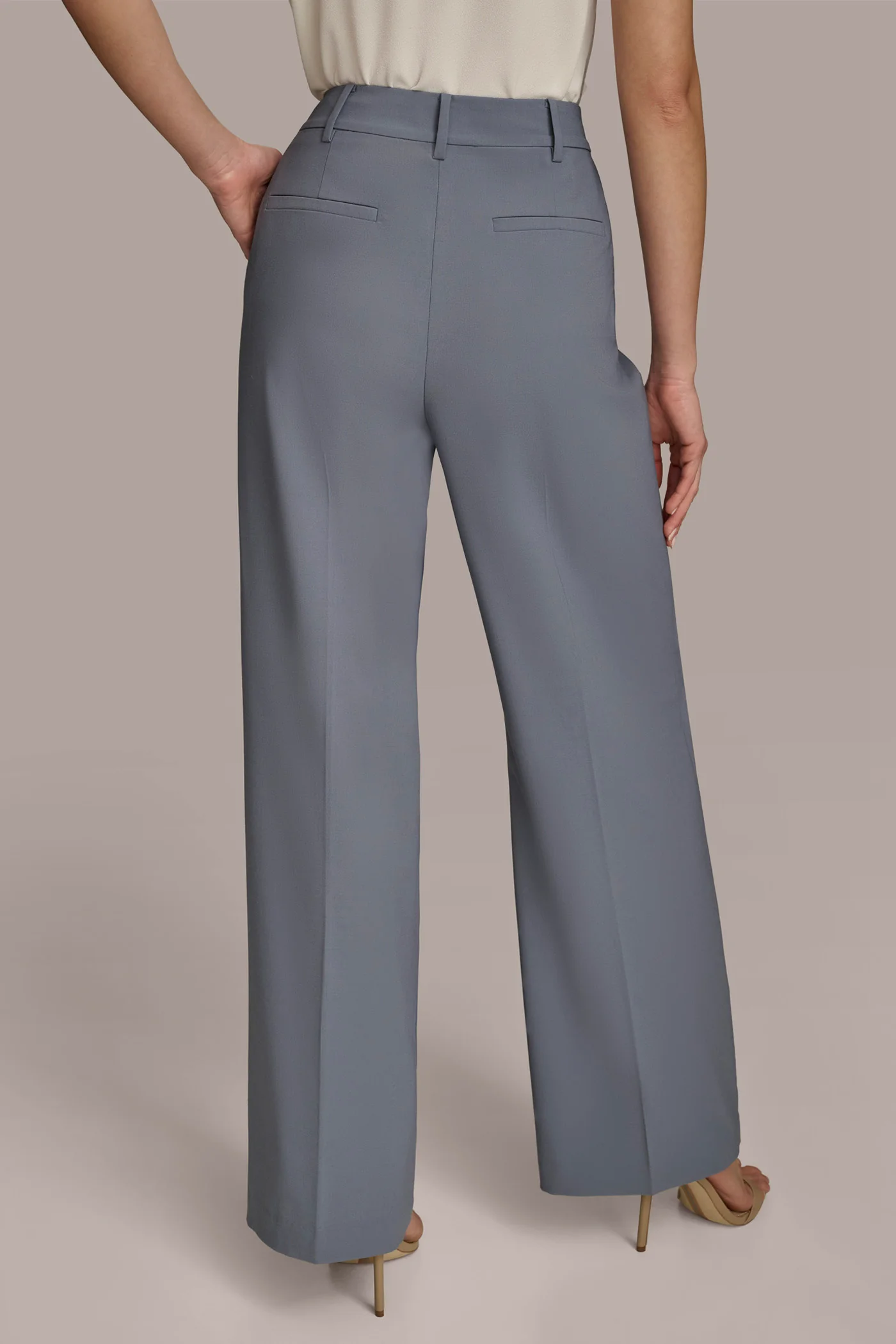 PLEATED WIDE LEG