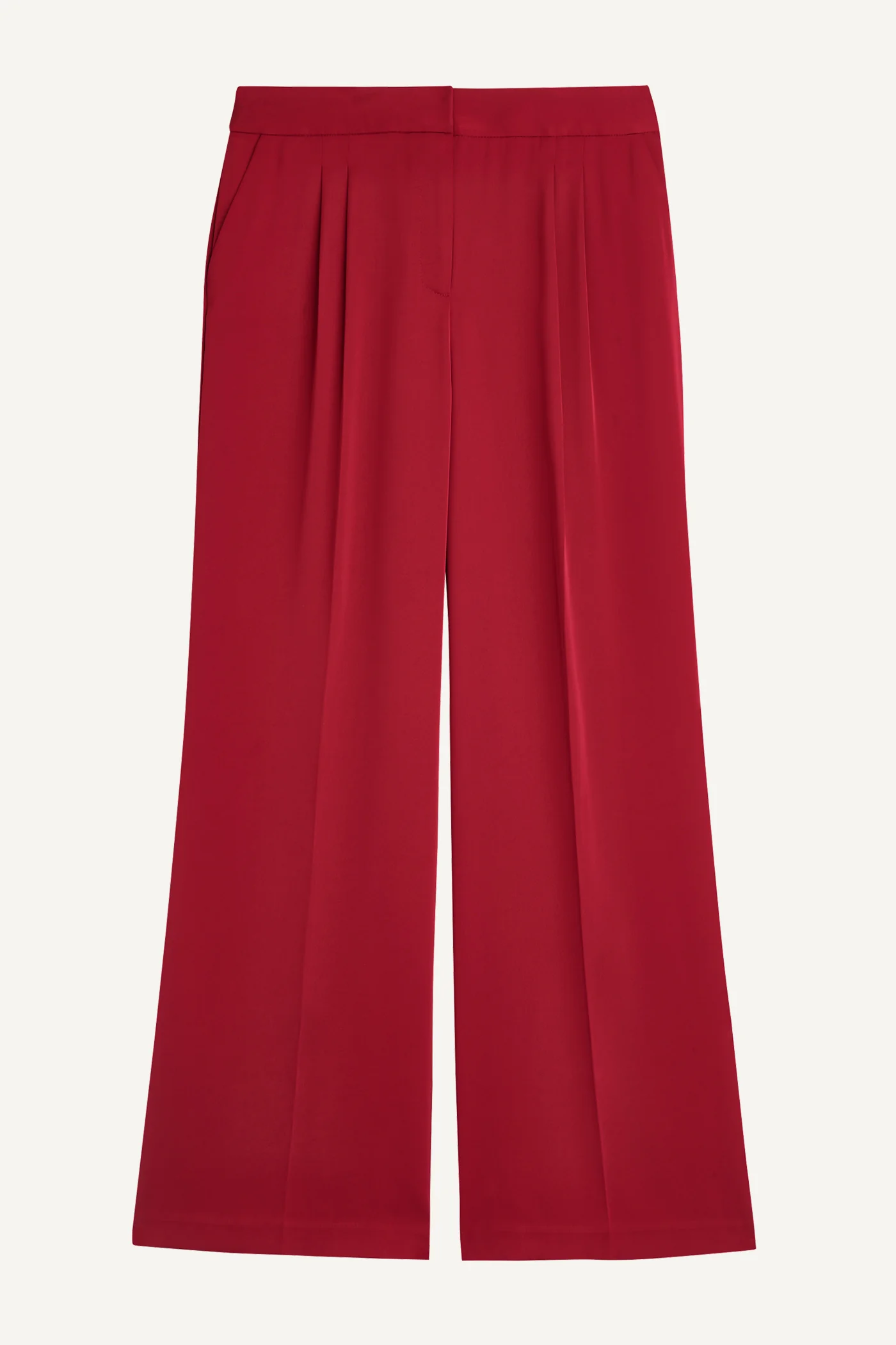 PLEATED WIDE LEG PANT