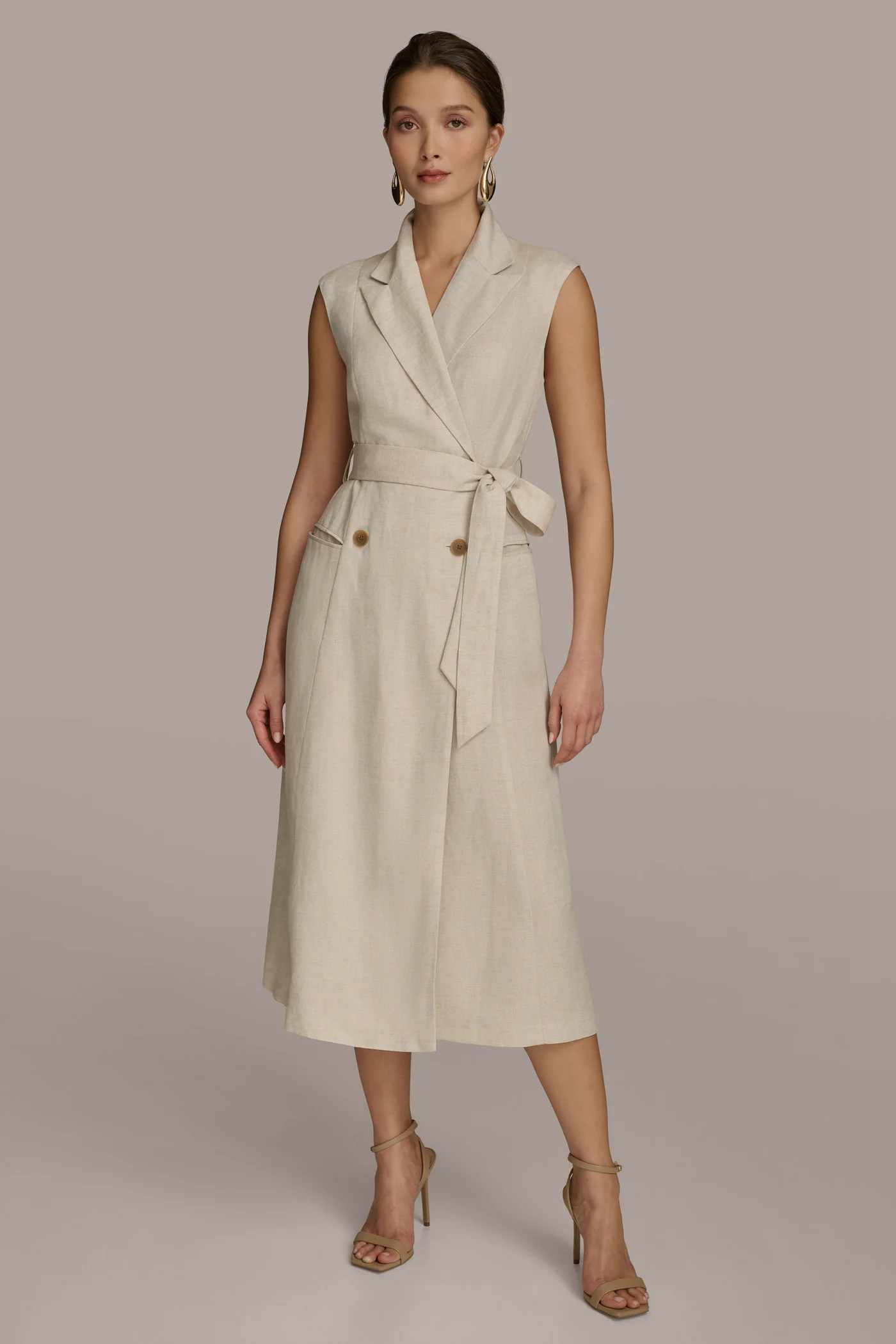 MIDI COAT DRESS