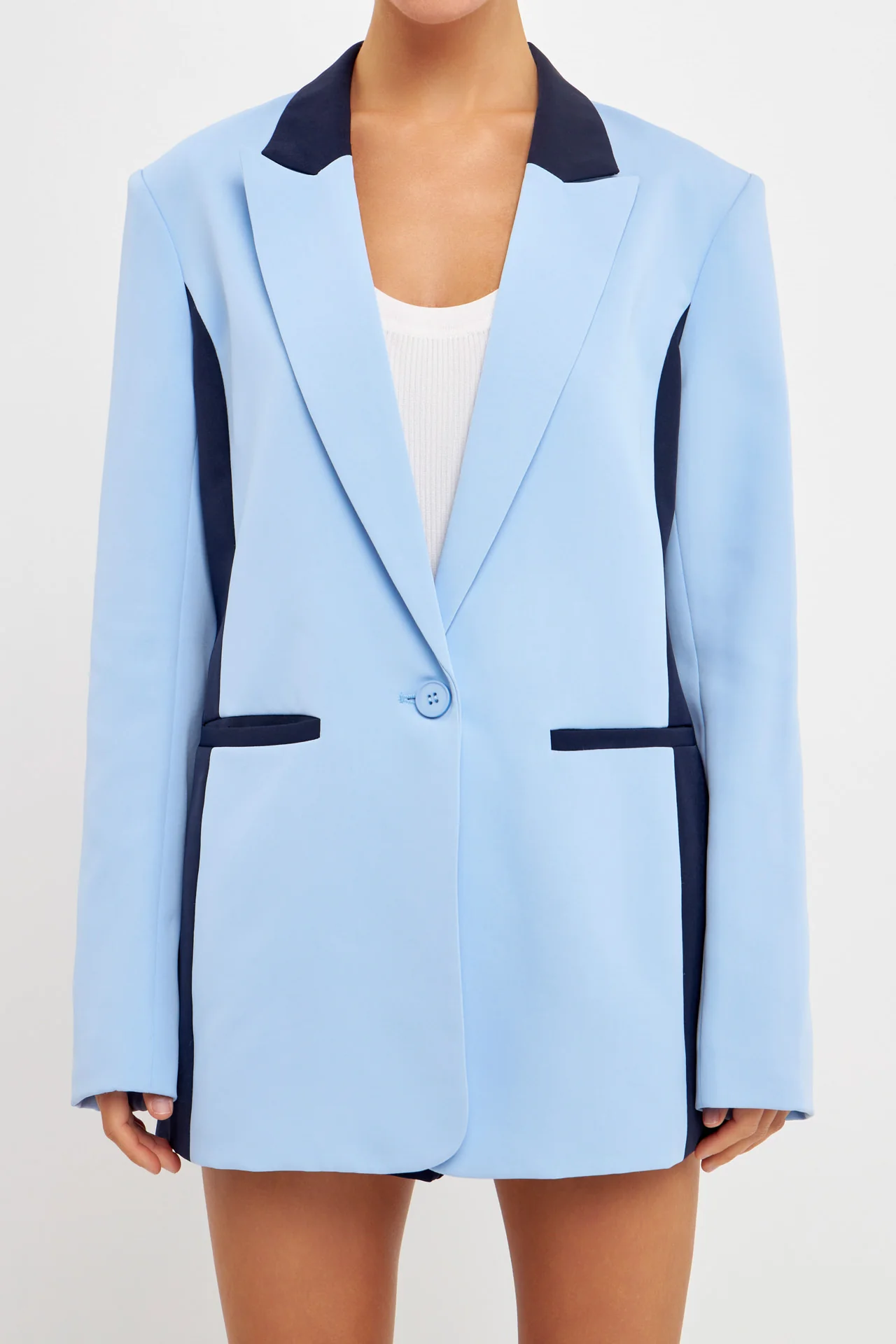 Colorblock Blazer